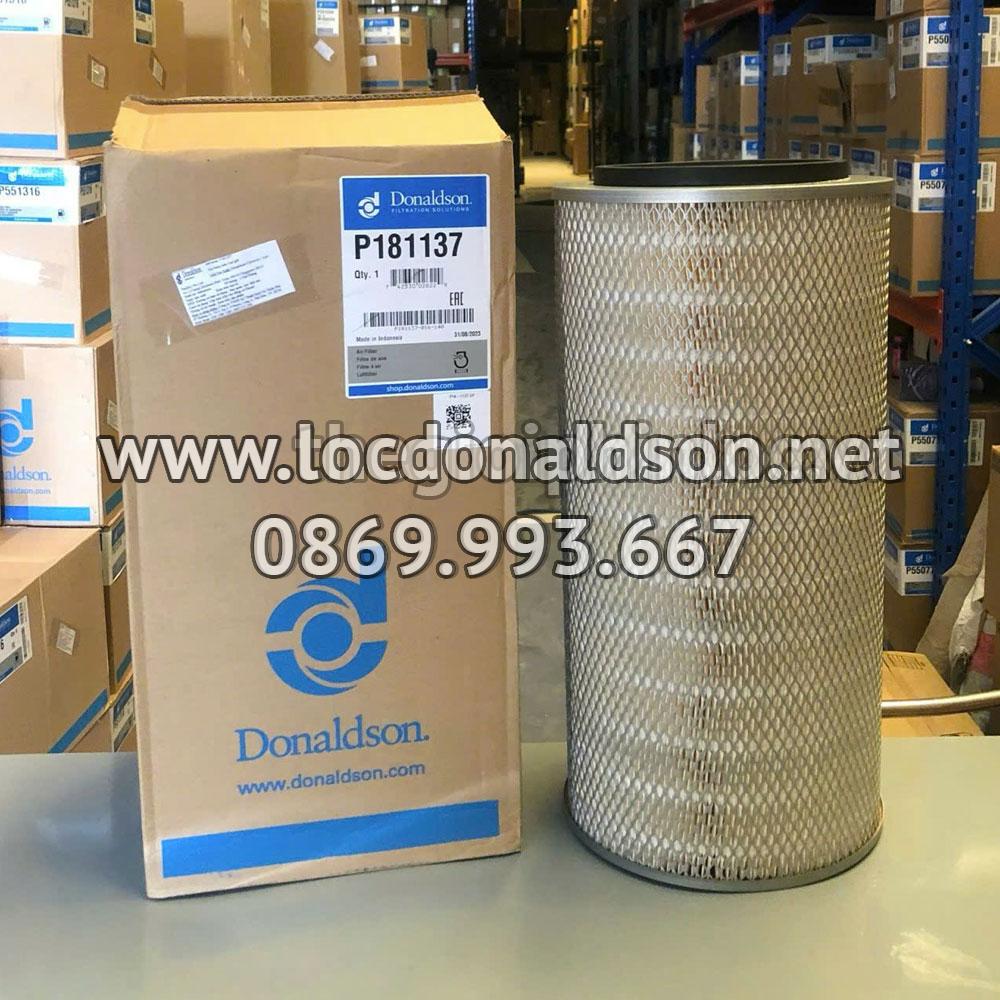 P181137 Donaldson lọc gió thô động cơ
