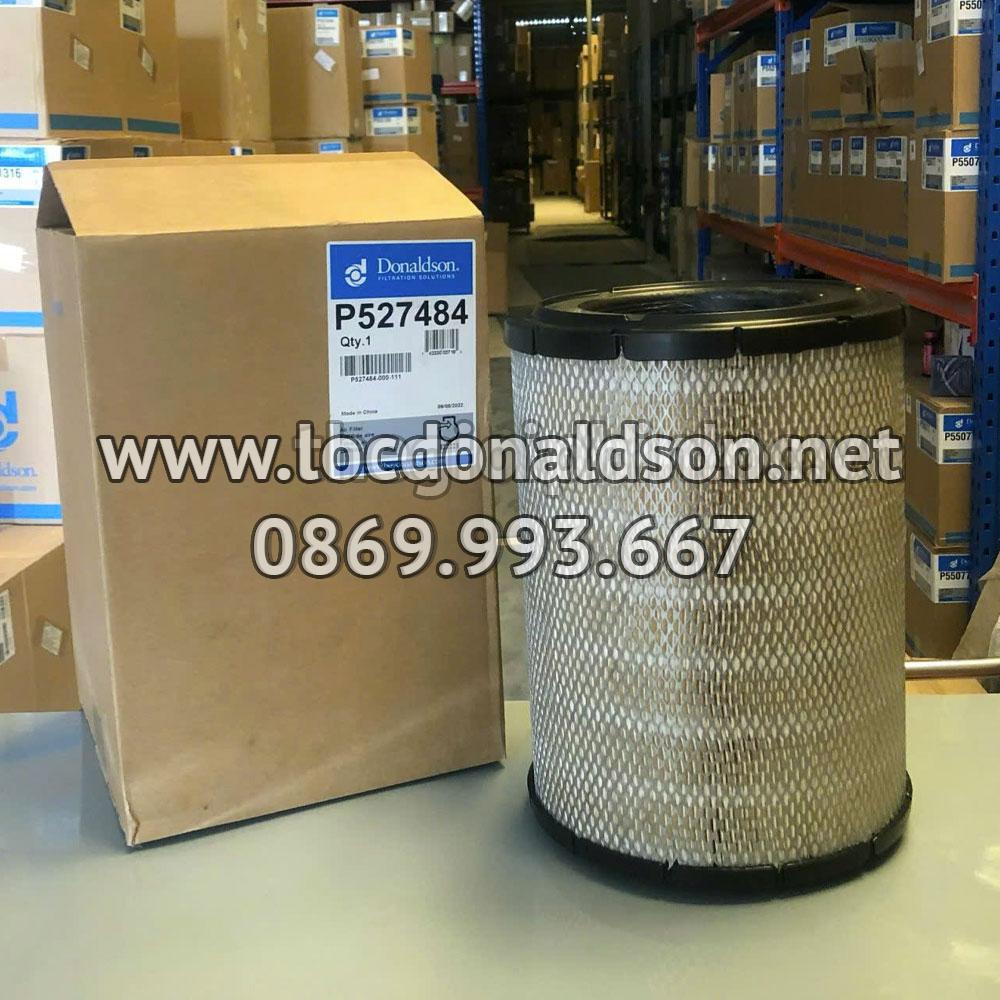 P527484 Donaldson lọc gió thô động cơ