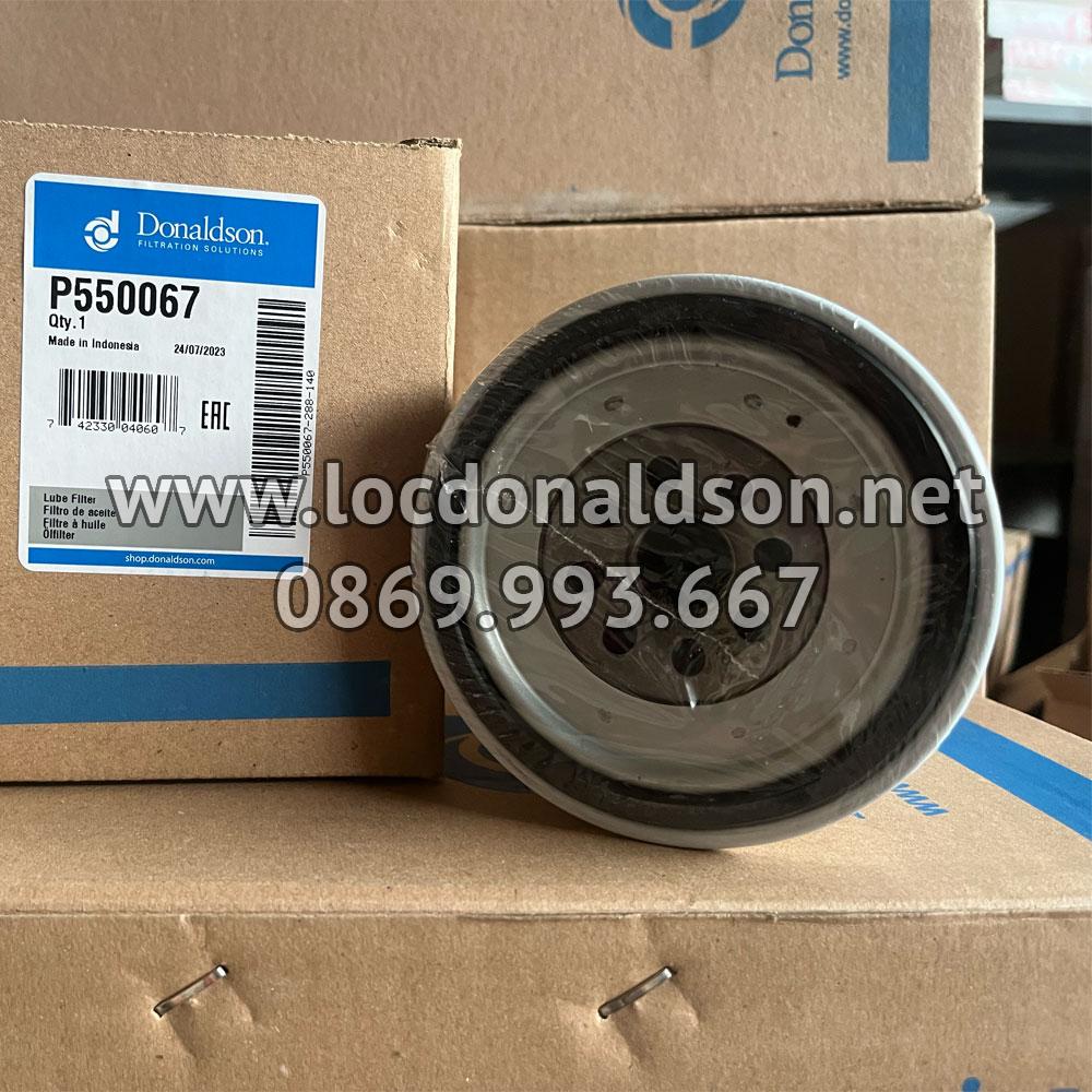 P550067 Donaldson lọc nhớt động cơ