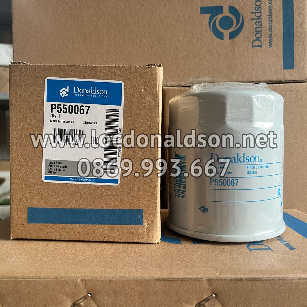 P550067 Donaldson lọc nhớt động cơ