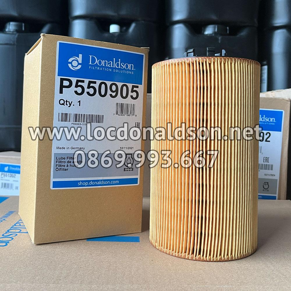 P550905 Donaldson lõi lọc nhớt động cơ
