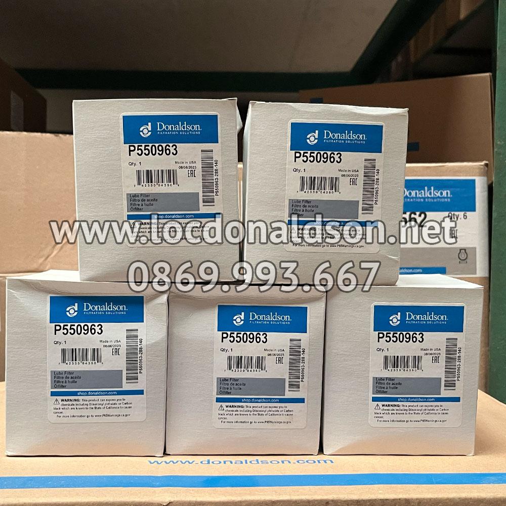 P550963 Donaldson lọc nhớt động cơ